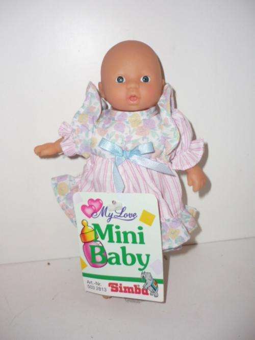 MINI BABY DOLL-SIMBA-ITALY-18CM TALL