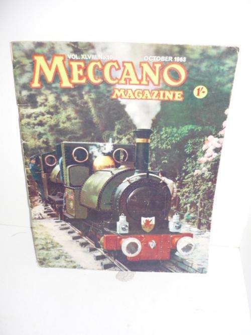 VINTAGE MECCANO MAGAZINE-1963
