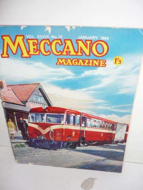 VINTAGE MECCANO MAGAZINE-1964