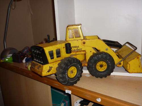 TONKA MIGHTY LOADER-SHEET METAL-50CM LONG