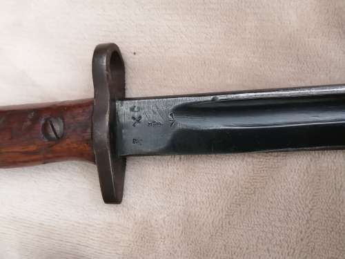 WWI 1907 Wilkinson Bayonet