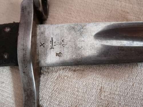1887 Martini Henry Bayonet