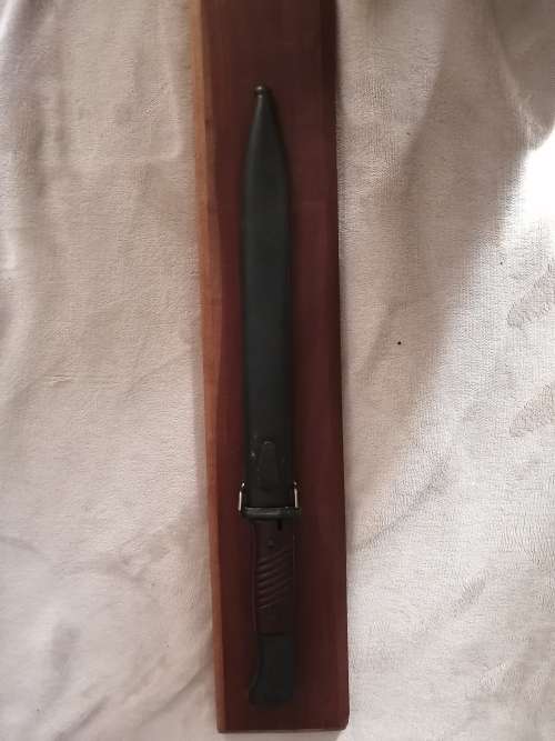 german k98 bayonet and scabbard