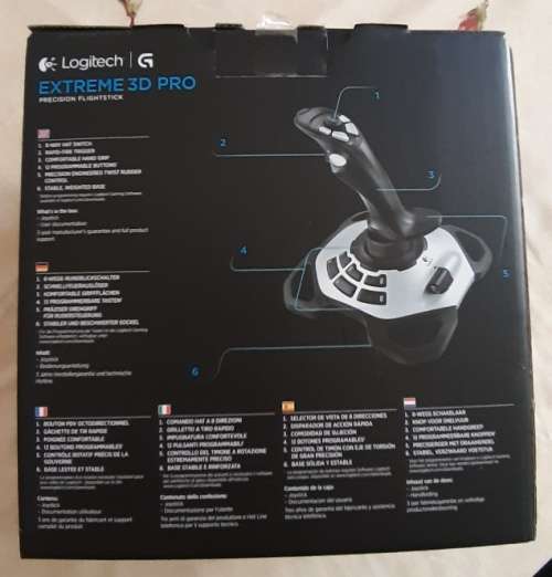 LOGITECH- EXTREME 3D PRO TWIST PRECISION FLIGHTSTICK