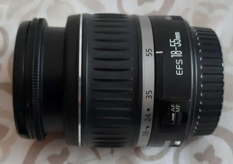 CAMERA LENS-CANON-EFS 18-55mm - ZOOM