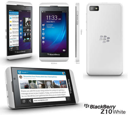 Blackberry Z10 Smartphone White