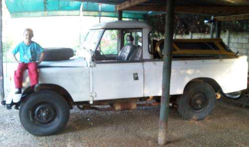 Land Rover Series II, with Hummer engine, 3,0l Straight 6
