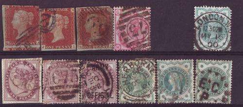 Mixed Bag - Including Old Imperf Penny Reds, and SG92 Value R2000