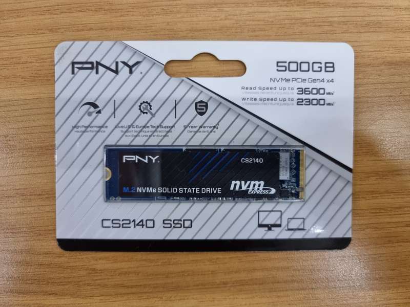 PNY SSD, M.2,2280,NVMe,CS2140,500G