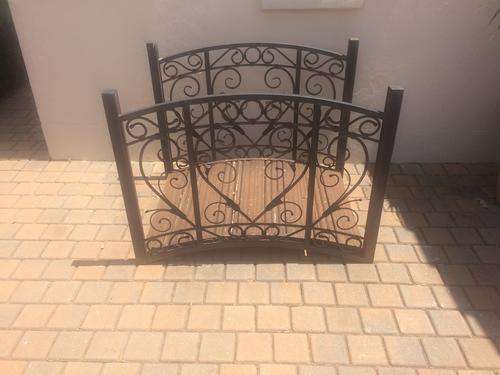 Wood & Iron Garden Bridge