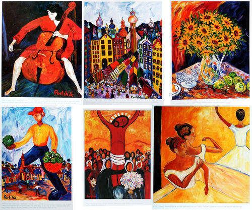 Portchie selected 6 Prints-S on the paper. Print: S-09, S-10, S-08, S-11, S14, S-15