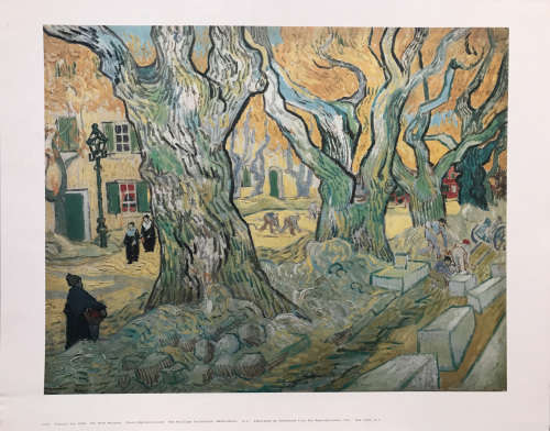 Vincent van Gogh Print-1722 on the paper