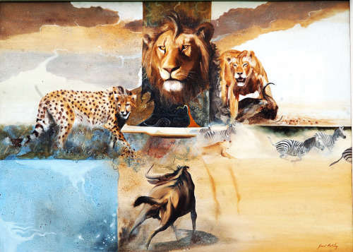 Grant Hacking oil painting Oil-101 image size 91.5-122 cm, framed