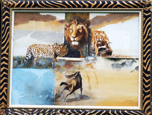 Grant Hacking oil painting Oil-101 image size 91.5-122 cm, framed