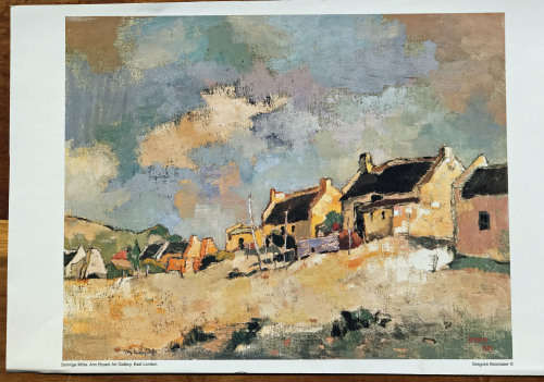 Gregorie Boonzaier Sonnige More. Image size 23,50-30,50 cm on the paper
