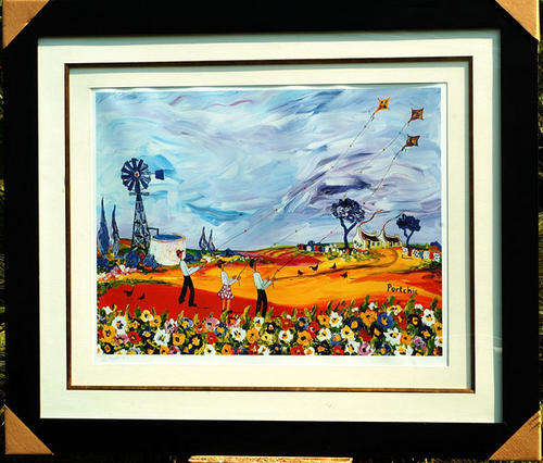 Portchie limit edition print-4 pencil signed and numbered 276/500 image size 61-80cm