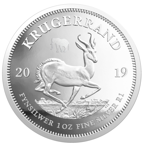*MINT-MARKED KRUGERRAND** Two coin silver Proof Krugerrand and Big 5 Elephant Set