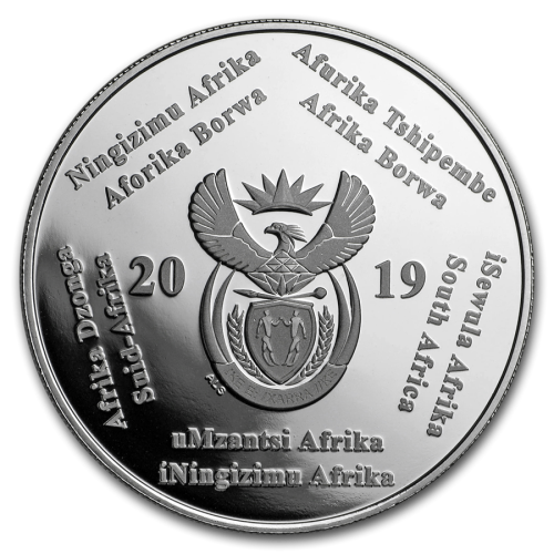 *MINT-MARKED KRUGERRAND** Two coin silver Proof Krugerrand and Polymer Putty Combo Set