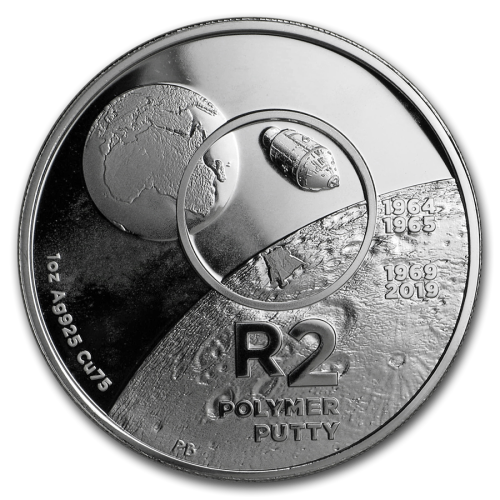 *MINT-MARKED KRUGERRAND** Two coin silver Proof Krugerrand and Polymer Putty Combo Set