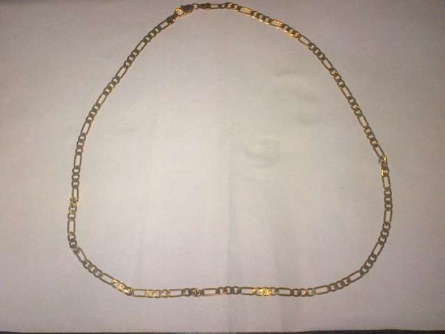 9ct gold plated neck chain
