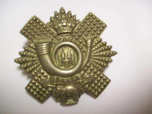 HIGHLAND LIGHT INFANTRY CAP BADGE