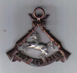 NATAL MOUNTED RIFLES 3RD HIGHEST AGGREGATE 1903 MEDAL