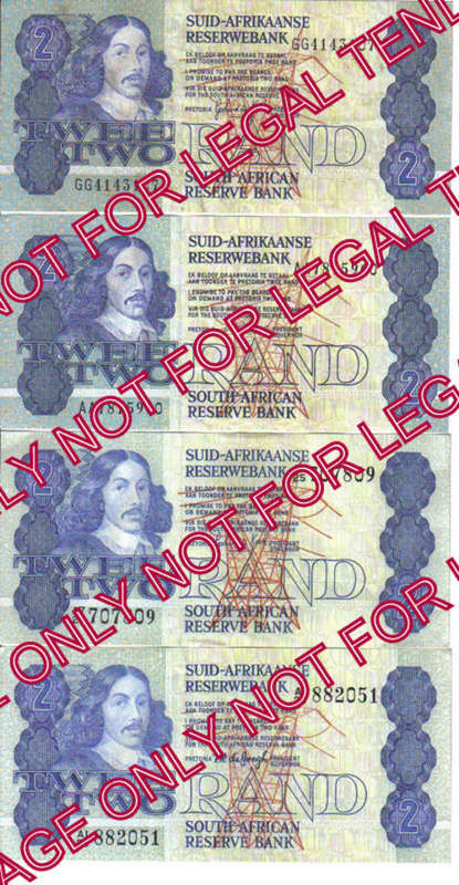4 UNC R2 NOTES (BID IS FOR ALL 4 NOTES)