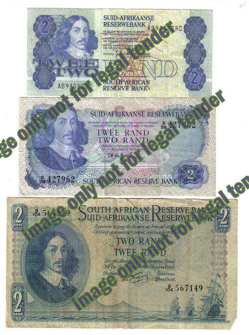 A COLLECTION OF 3 DIFFERENT R2 NOTES