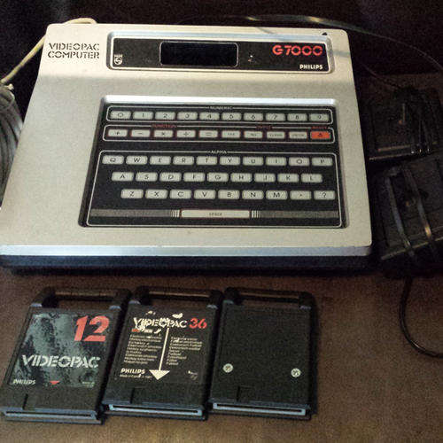 Phillips Videopac aka Magnavox Odyssey - not working +3 games