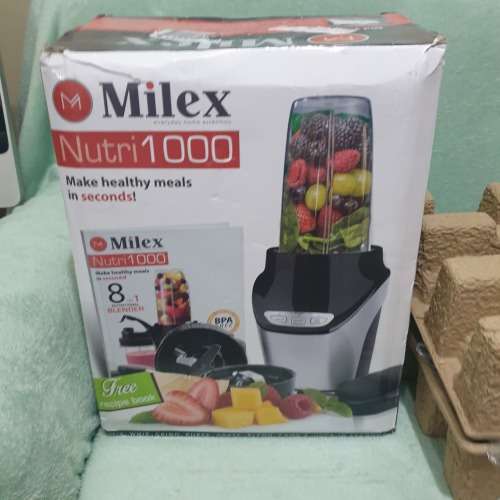 ***MILEX NUTRI 1000**8-IN-1 NUTRITIONAL BLENDER***IN BOX**BRAND NEW**PLUS FREE RECIPE BOOK**