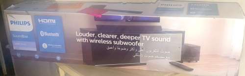 ***MAD DEALS***PHILLIPS 5000 SERIES SOUNDBAR and WIRELESS SUBWOOFER***NEW***IN BOX***DEMO ITEM***