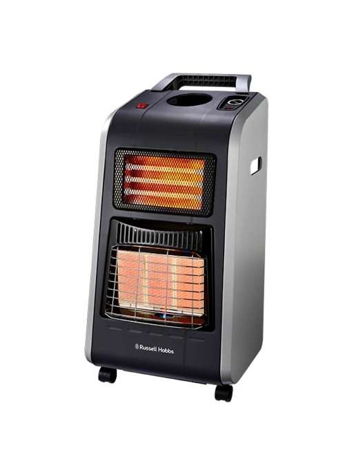 ***RUSSEL HOBBS INFRARED GAS and ELECTRIC HEATER***RETAIL DEMO ITEM***USED***BOX DAMAGED**