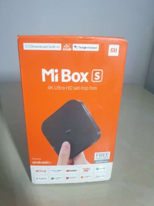 ***xIAOMI MI BOX s 4K ULTRA HD SET-TOP BOX***NEW***IN BOX***