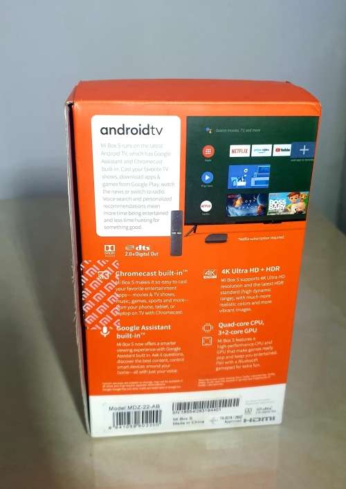 ***xIAOMI MI BOX s 4K ULTRA HD SET-TOP BOX***NEW***IN BOX***