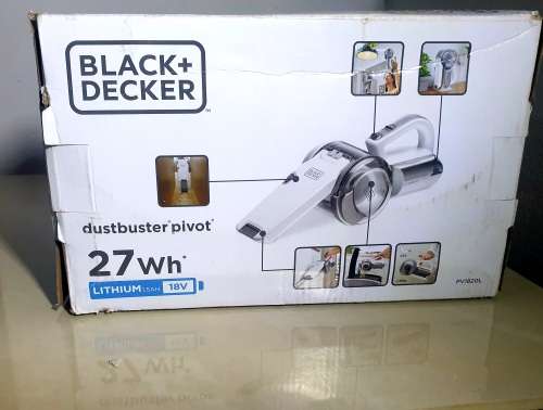 ***BLACK + DECKER DUSTBUSTER POWERFULL PIVOT 18V HAND VACUUM***AS NEW***