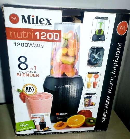 ***MILEX NUTRI 1200 8-in-1 Blender**DEMO ITEM***IN BOX***