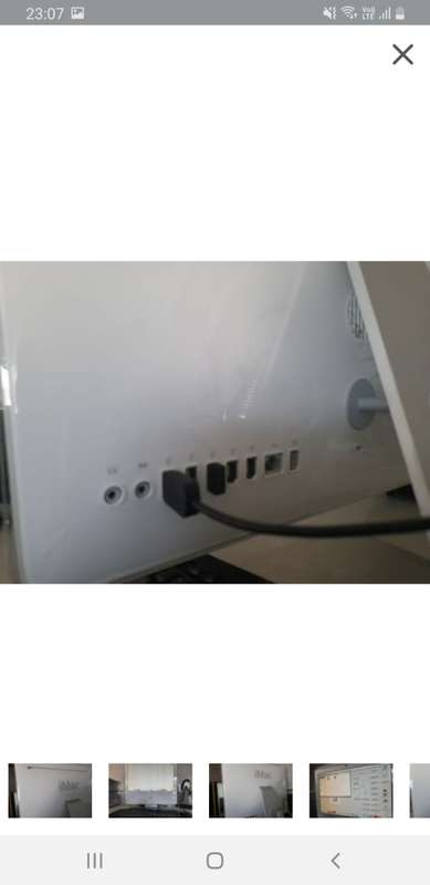 **LIQUIDATION STOCK***APPLE  IMAC A1208 ALL IN 1 PC**WORKING, LINES ON SCREEN AS PER PICS***