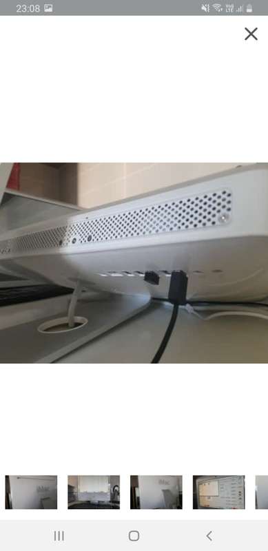 **LIQUIDATION STOCK***APPLE  IMAC A1208 ALL IN 1 PC**WORKING, LINES ON SCREEN AS PER PICS***
