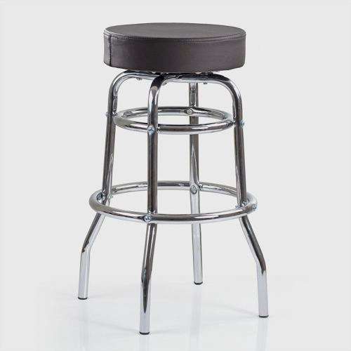 Wildmoon PU & Chrome Bar Stool