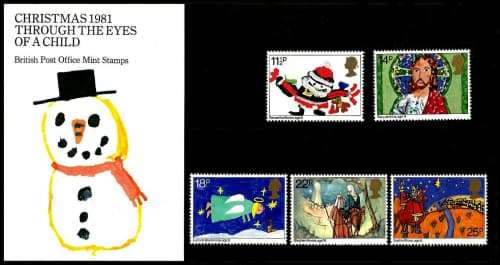 Engeland (England) 1981 - KERS(T)MIS / CHRISTMAS set (5) - MNH - Posvars - Presentation Pack !!!
