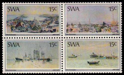 Suid-Wes-Afrika / S.W.A. 1975 - OTTO SCHRODER set (4) MNH - Posvars - Postfris !!!
