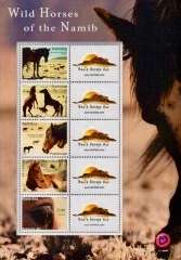Namibie / Namibia 2019 - WILDE PERDE / WILDE PAARDEN / WILD HORSES Sheet MNH - Posvars - Postfris !