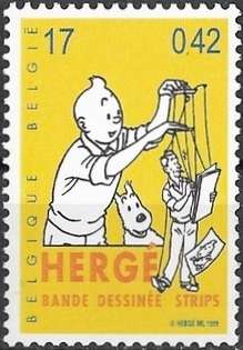 Belgie / Belgium 1999 - KUIFJE / TINTIN Complete issue MNH - Posvars - Postfris - Cartoons Comics !
