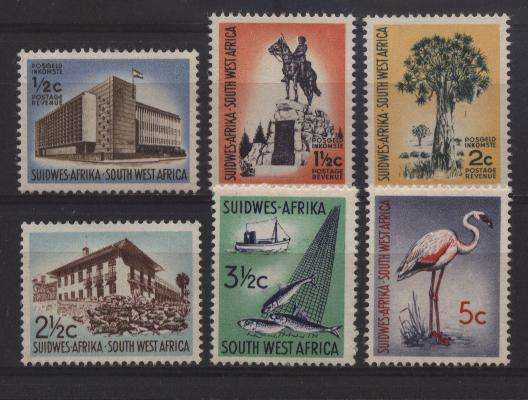 S.W.A. 1962-1966 - GROEP II (Vaste reeks / Defin set) Complete (6) No Watermark - MNH - Posvars !!!