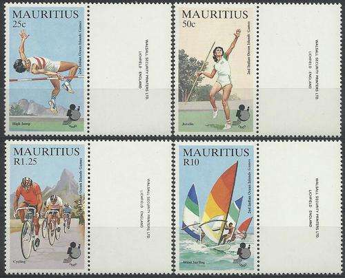 Mauritius 1985 - SPORT / GAMES set / SPELE(N) stel (4) U/M - Posvars - Postfris - MNH !