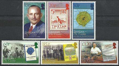 Tristan da Cunha 2008 - ALLAN CRAWFORD stel / serie / set (6) - MNH - U/M - Postfris - Posvars !!!