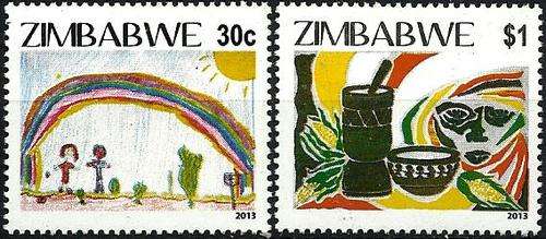 Zimbabwe (Rhodesia) 2013 - MILLENNIUM set (2) - MNH - Postfris - Posvars - VERY LIMITED !!!!!!!!!!!!