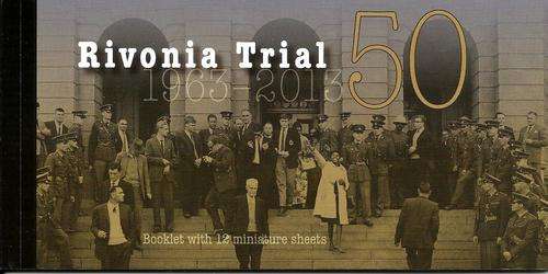 Suid-Afrika / South Africa 2013 - 50 Jaar RIVONIA VERHOOR / TRIAL Prestige Booklet (12 Min.Sheets) !