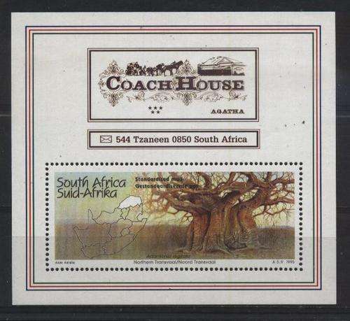 Suid-Afrika 1997 Trees - AGATHA's KOETSHUIS / COACH HOUSE SACC 1054 U/M !!! Posvars !!!