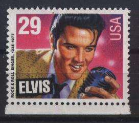 U.S.A. 1993 Music - ELVIS PRESLEY Complete !!! Artists - Scott 2721 U/M !!! Posvars !!!